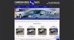 Desktop Screenshot of carriganbrothers.com