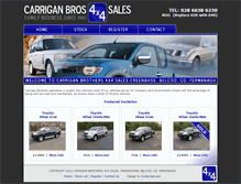 Tablet Screenshot of carriganbrothers.com